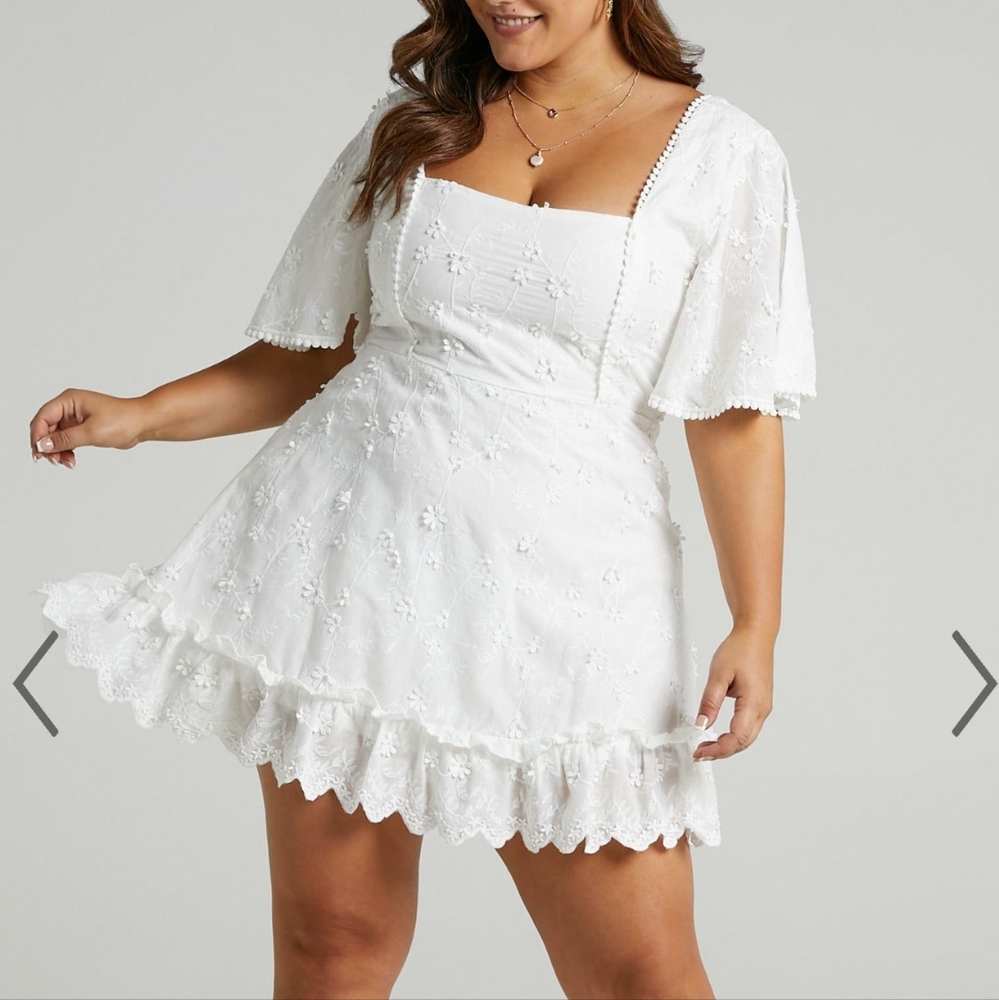 Showpo | Fancy A Spritz Dress with Embroidery